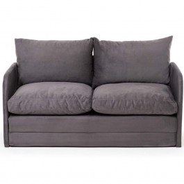 Two-Seater Sofa - Bed Saga 859FTN2887 148x70x66cm Grey GREY