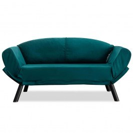 Two-Seater Sofa - Bed Genzo 859FTN1224 177x75x87cm Petrol PETROL