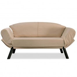 Two-Seater Sofa - Bed Genzo 859FTN1222 177x75x87cm Cream CREAM