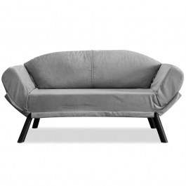 Two-Seater Sofa - Bed Genzo 859FTN1223 177x75x87cm Grey GREY