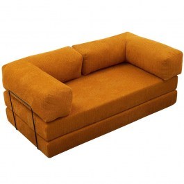 Καναπές Τριθέσιος Comfort 825BLC5222 190x95x75cm Orange ORANGE
