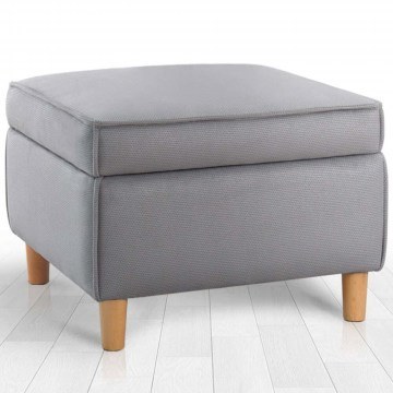 Σκαμπό Με Αποθηκευτικό Χώρο Roscen 209FLF1417 63x63x43cm Grey