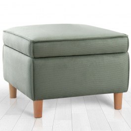 Σκαμπό Με Αποθηκευτικό Χώρο Roscen 209FLF1420 63x63x43cm Green GREEN