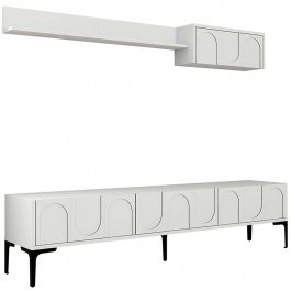 Television Composition Lyon 845HCT5583 180x35x42cm White WHITE