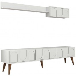 Television Composition Lyon 845HCT5586 180x35x44cm White WHITE