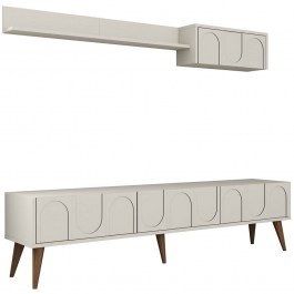 Television Composition Lyon 845HCT5587 180x35x44cm Cream CREAM