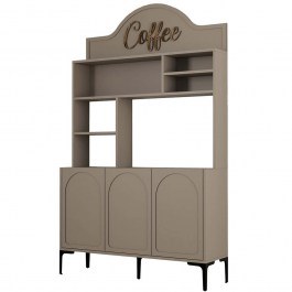 Ντουλάπι Kουζίνας Lyon 845HCT5815 120x35x200cm Mocha MOCHA