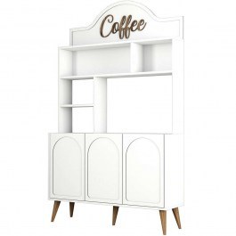 Ντουλάπι Kουζίνας Lyon 845HCT5816 120x35x202cm White WHITE