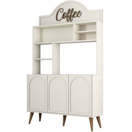 Ντουλάπι Kουζίνας Lyon 845HCT5817 120x35x202cm Cream CREAM