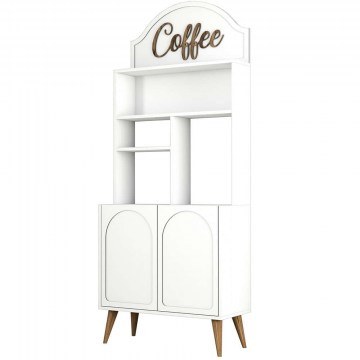 Ντουλάπι Kουζίνας Lyon 845HCT5807 81,3x35x202cm White