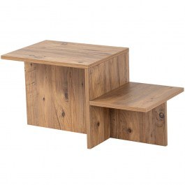Τραπέζι Σαλονιού Harmony 241NRD1225 80x40x40cm Pine NATURAL