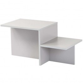 Τραπέζι Σαλονιού Harmony 241NRD1228 80x40x40cm Grey GREY