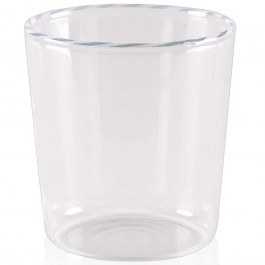 Ποτήρι Νερού 280TMA1994 8x8x12cm 300ml Clear-Green Hermia CLEAR-GREEN