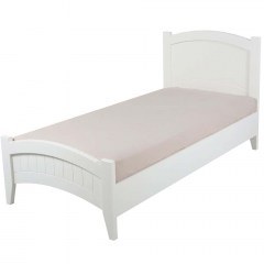 Κρεβάτι Karya Modern Country (Για Στρώμα 90x200cm) 524ADS1524 90x200x98cm White