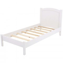 Κρεβάτι Ruzgar Modern Country (Για Στρώμα 90x200cm) 524ADS1530 90x200x98cm White