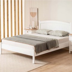 Κρεβάτι Ruzgar Modern Country (Για Στρώμα 160x200cm) 524ADS1514 160x200x98cm White