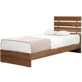Κρεβάτι Fuga (Για Στρώμα 90x200cm) 801CMY5304 95x205x100cm Walnut WALNUT