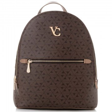 Τσάντα Πλάτης Γυναικεία Pescara Monogrammed 946VNC1282 32x15x28cm Brown Vince Camuto