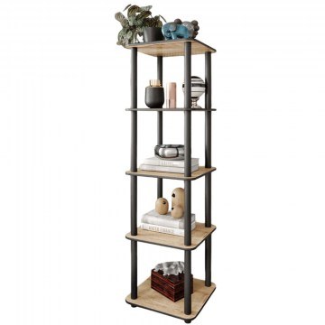 Floor Rack 282PTR1135 34x34x140cm Oak