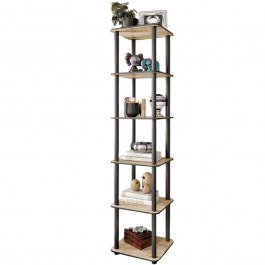 Ραφιέρα Δαπέδου 282PTR1133 34x34x175cm Oak OAK