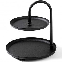 Decorative Shelf Kormen 247HFM1127 D20x21cm Black Aberto Design BLACK