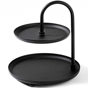 Decorative Shelf Kormen 247HFM1127 D20x21cm Black Aberto Design