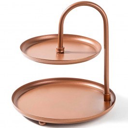 Decorative Shelf Kormen 247HFM1128 D20x21cm Copper Aberto Design COPPER