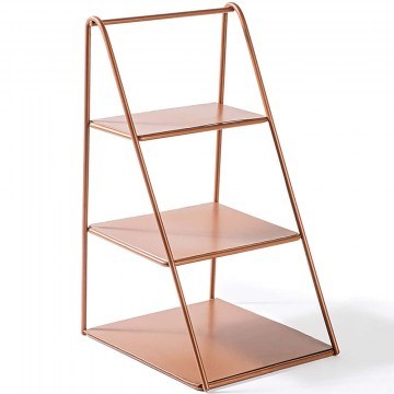 Decorative Shelf Kalimnos 247HFM1134 16x17x30,5cm Copper Aberto Design