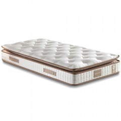 Στρώμα Queen 480NRN1265 120x200cm Multi Spring White-Brown