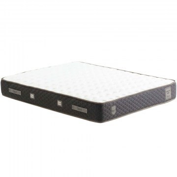 Antibacterial Mattress 771MND1497 150x200cm White-Dark Grey