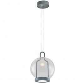 Φωτιστικό Οροφής 701CHD1611 Φ18x120cm Led 1300lm 13W 3000K Grey Opviq GREY