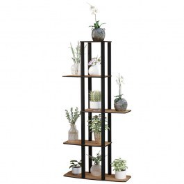 Plant Stand Gardenia 282PTR1317 60x20x140cm Walnut Hanah Home WALNUT