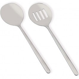 Κουτάλες Σερβιρίσματος (Σετ 2Τμχ) 742TMA4105 25cm Silver Hermia SILVER
