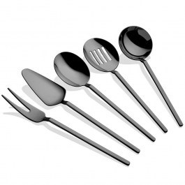 Σετ Σερβιρίσματος Carre (Σετ 5Τμχ) 645DRM1125 Titanium Black Hermia BLACK