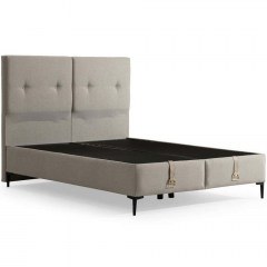 Κρεβάτι Με Αποθηκευτικό Χώρο Bade (Για Στρώμα 120x200cm) 771MND1819 123x200x123cm Beige