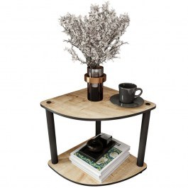 Corner Side Table 282PTR1571 34x34x38cm Oak OAK