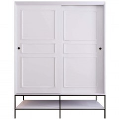 Ντουλάπα Δίφυλλη Martin 801CMY3441 150x57x200cm White