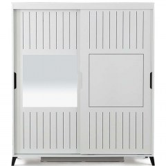 Double-Leaf Wardrobe Pasific Home Fuga 801CMY3411 180x60x216cm White