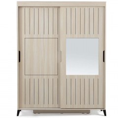 Ντουλάπα Δίφυλλη Pasific Home Fuga 801CMY3431 140x60x216cm Oak