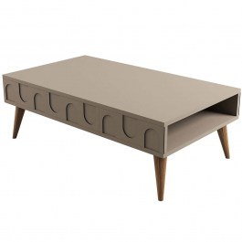 Coffee Table Lyon 845HCT5548 105x60x34,6cm Mocha MOCHA