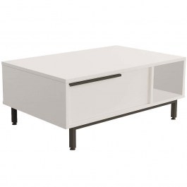 Coffee Table On 956LCS3438 90x60x37,6cm White WHITE