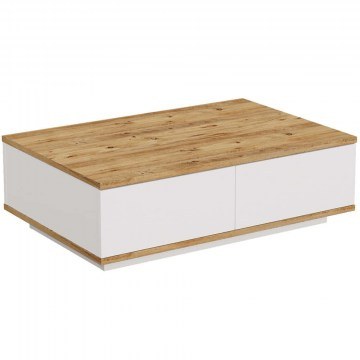 Τραπέζι Σαλονιού 956LCS1243 90x60x28,6cm Pine-White