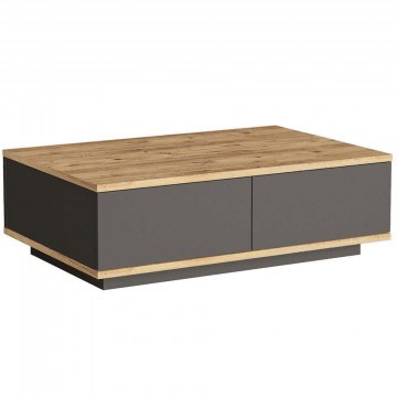 Coffee Table 956LCS1244 90x60x28,6cm Pine-Anthracite