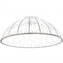 Φωτιστικό Οροφής - Πλαφονιέρα 414LRC2049 Φ76x30cm Led 7000lm 70W 3000K Cream Opviq CREAM