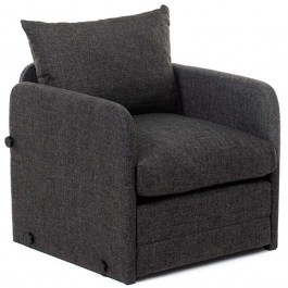 Armchair - Bed Saga Single 859FTN2882 68x70x66cm Dark Grey DARK GREY