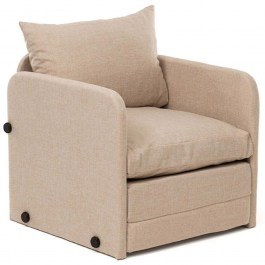 Armchair - Bed Saga Single 859FTN2884 68x70x66cm Beige BEIGE
