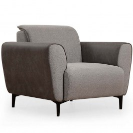 Armchair Aren 560ARE2231 100x85x85cm Grey GREY