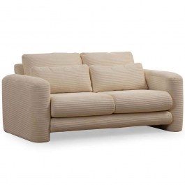 Two-Seater Sofa Lily 560ARE1845 180x97x73cm Beige BEIGE