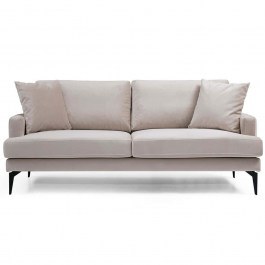 Two-Seater Sofa Papira 560ARE1363 175x90x88cm Beige BEIGE