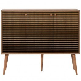 Buffet Mega 863SPH3419 120x36x90cm Oak-Black OAK